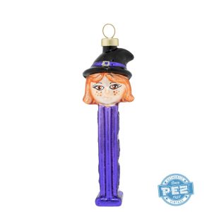 Kat + Annie Halloween Witch PEZ Christmas Ornament