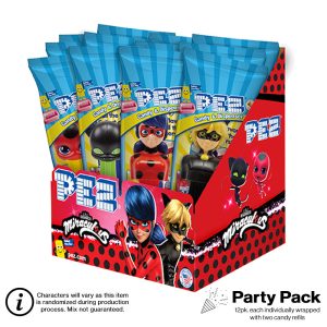 Miraculous PEZ Party Pack (12 pack - each Individually wrapped)