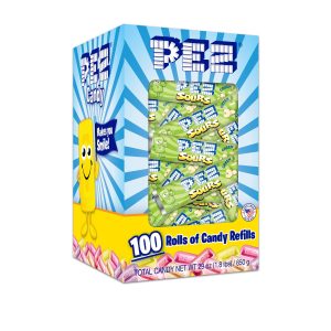 Sour Green Apple PEZ Candy Refills Bulk Box - 100 rolls