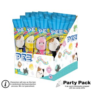 Squishmallows PEZ Party Pack (12 pack - each Individually wrapped)