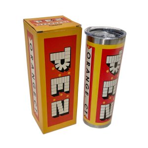 PEZ Retro Orange Stainless Steel Tumbler
